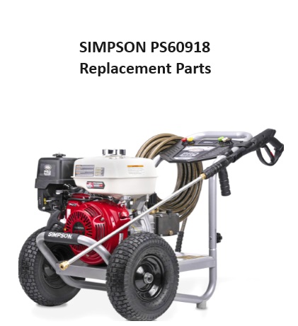 SIMPSON PS60918 POWER WASHER PARTS